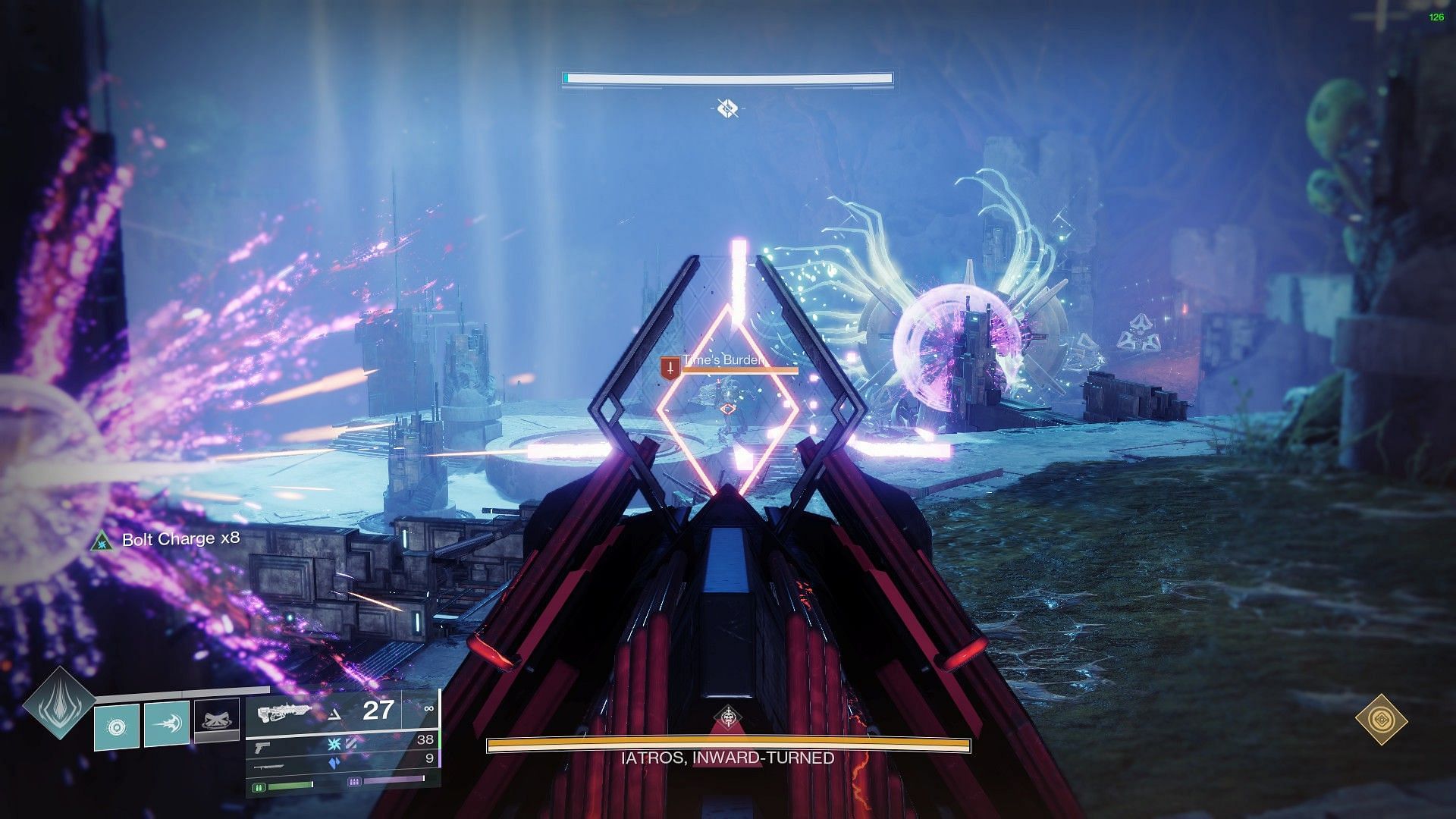 Minotaur that drops Chronons for the Ring (Image via Bungie)